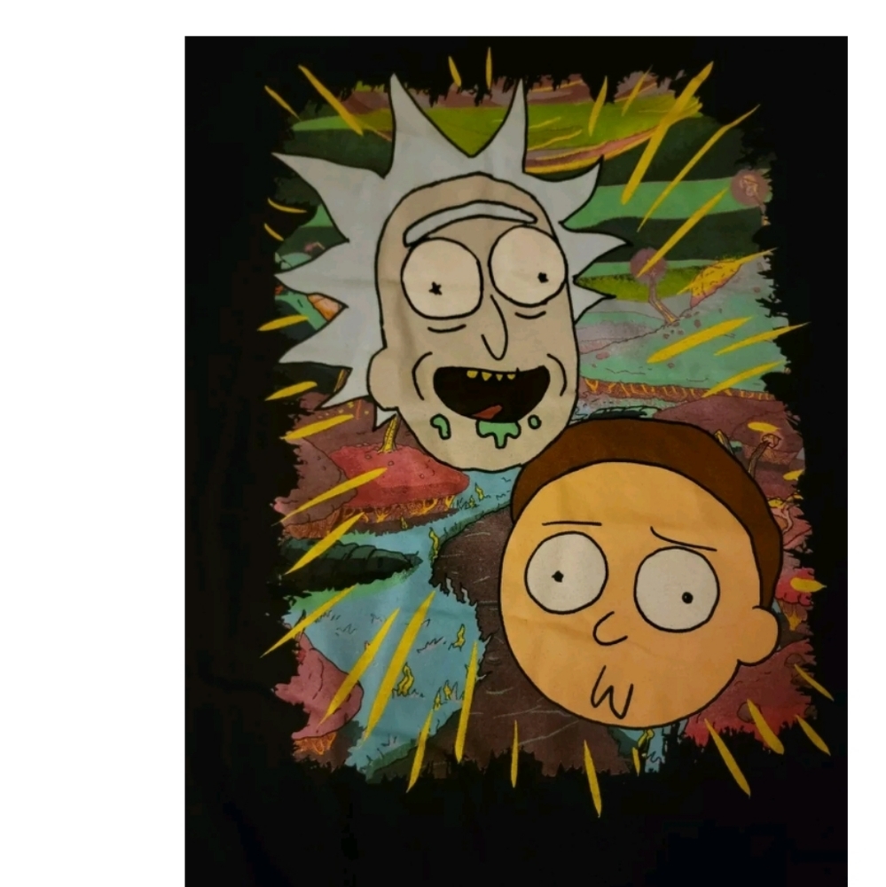 New Rick and Morty . Mens T-Shirt. Large
